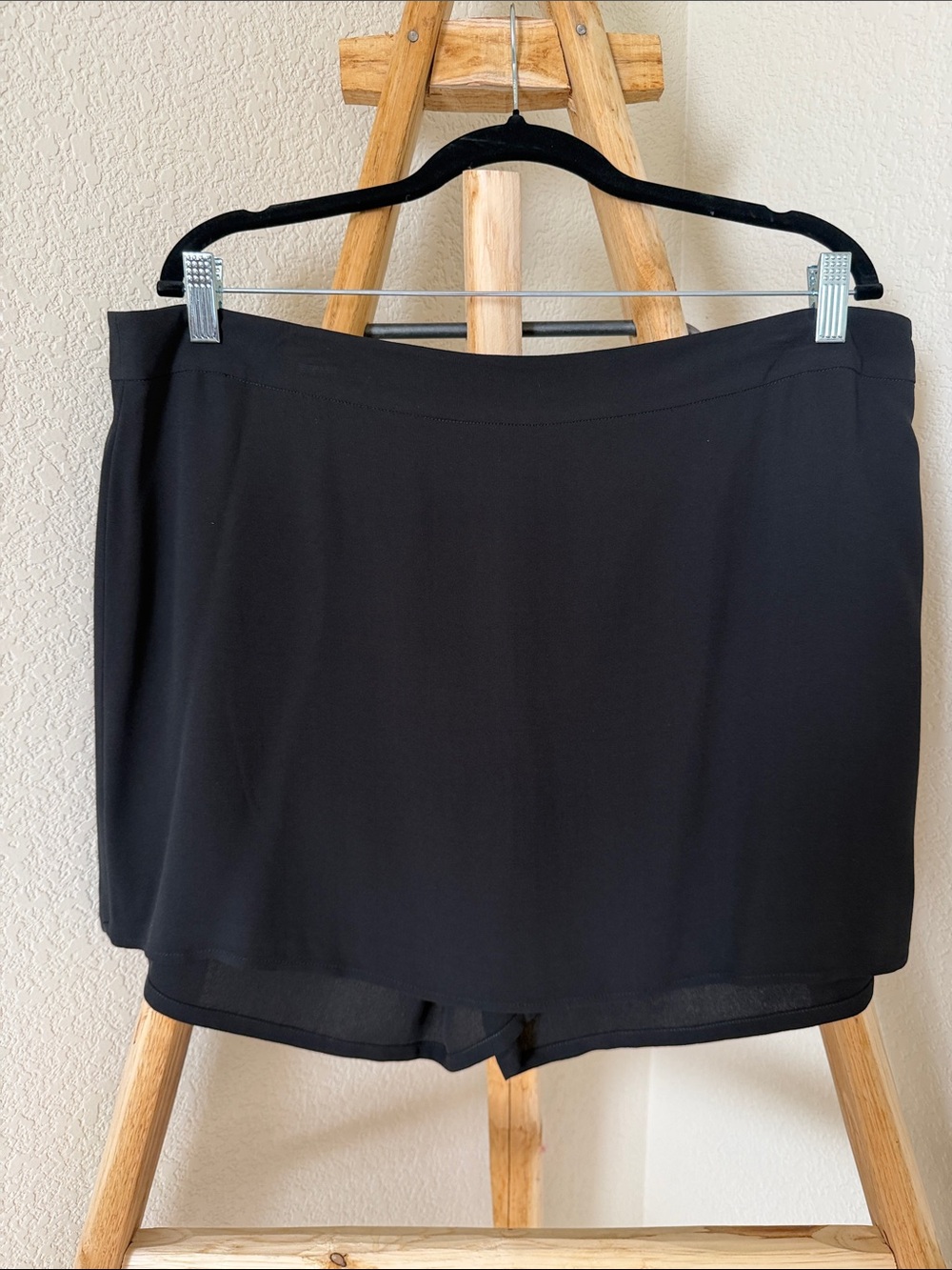 Eileen Fisher Black Women's Shorts Skort
